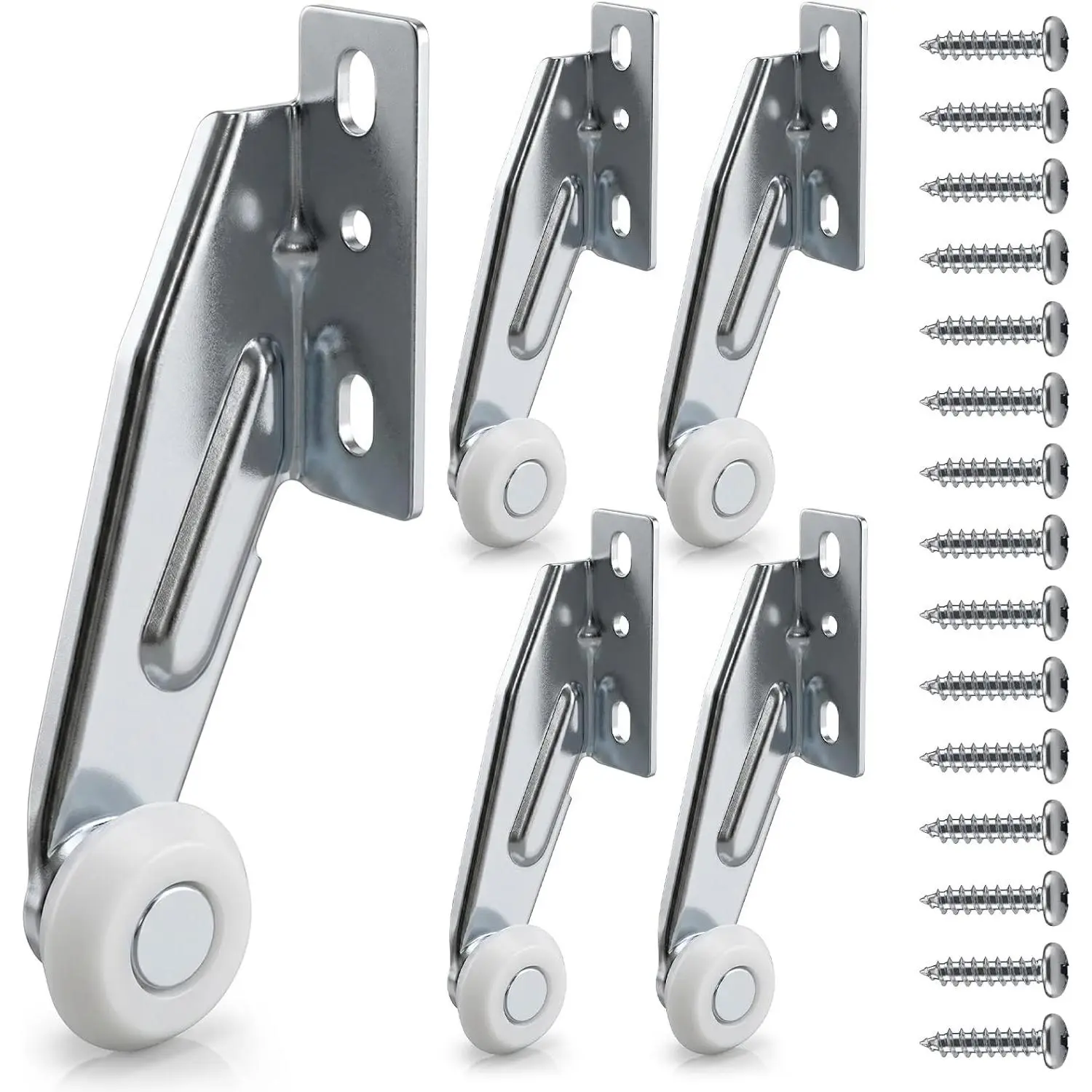 5 Pack Drawer Track Roller 13/16" Right Hand Drawer Roller Guide