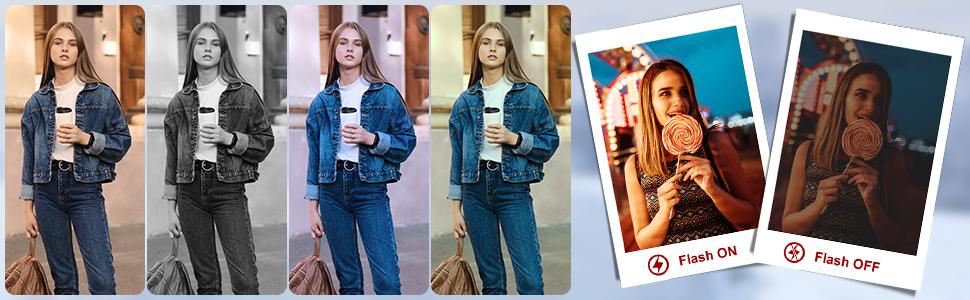 Camkory Retro 4K Vlogging Digital Camera with 180° Flip Screen – 2025 Newest Autofocus Camera, 16X Zoom, Flash, Anti-Shake, 32GB TF Card & Battery Charger Included, Perfect for YouTube, TikTok, Travel & Gifts