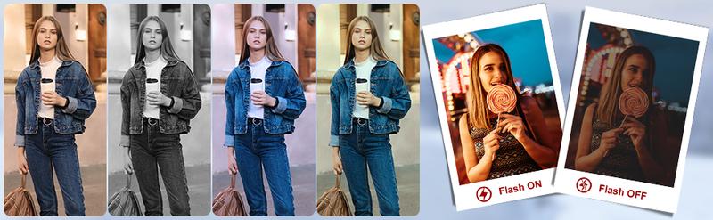 Camkory Retro 4K Vlogging Digital Camera with 180° Flip Screen – 2025 Newest Autofocus Camera, 16X Zoom, Flash, Anti-Shake, 32GB TF Card & Battery Charger Included, Perfect for YouTube, TikTok, Travel & Gifts