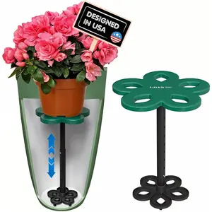 Lift Kit Planter Insert Tall Tapered Plant Riser Fill Bottom of Tall Flower Pots and Large Plant Containers | Indoor and Outdoor (11-17” Rise, 6" Base, 10" Top)