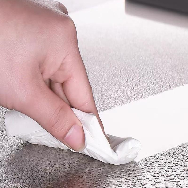 Kitchen Home Use 304 Stainless Steel Cutting Board, Antibacterial Chopping Board with Rolled Edges, Durable and Easy to Clean