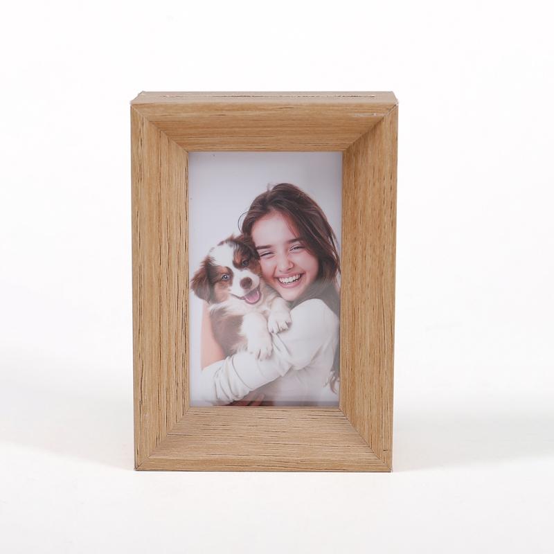 Vintage Style 3 Inch Photo Frame, Mini Decorative Frame for Living Room Bedroom, Holds 2 Photos, Ideal Gift for Birthdays Holidays