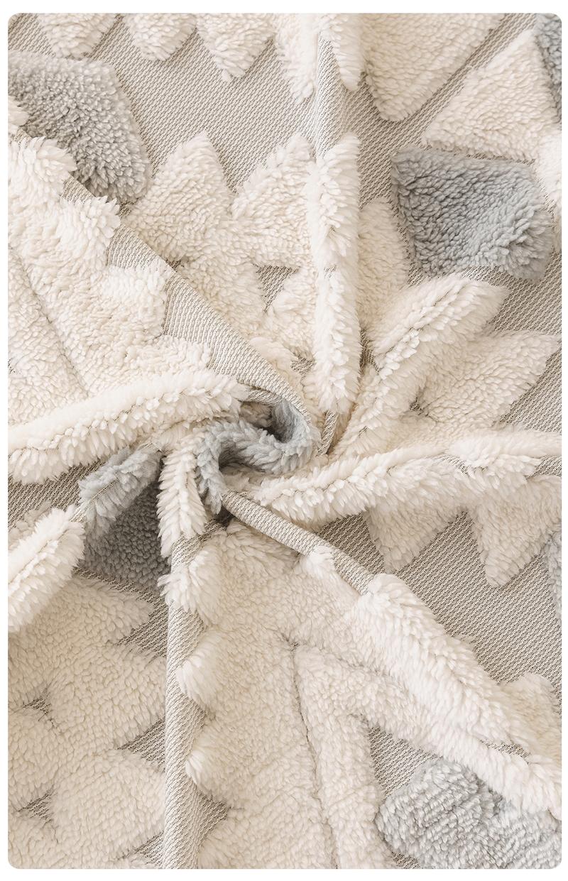 1 Piece Boho Plush Sofa Cover Blanket Couch Cover | Geometric Pattern | Multi-Color Multi-Size | Pet-Friendly Anti-Scratch Sofa Scarf | 4-Season Universal Sofa Throw | Stain-Resistant Washable Furniture Cover | Living Room Bedroom Dining Office |