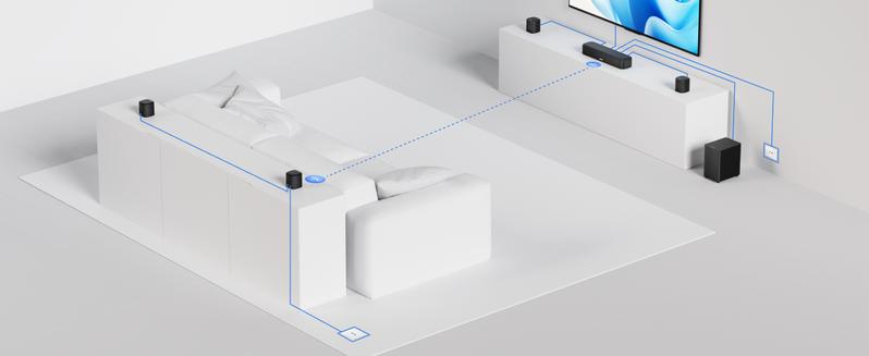 ULTIMEA Aura A40 7.1ch Virtual Surround Soundbar – Entry Level 4 Adjustable Speakers, 121 EQ Presets, Subwoofer, Wall-Mountable Budget Edition.Audio.Smartphone. Bluetooth. Sound Bar. TV