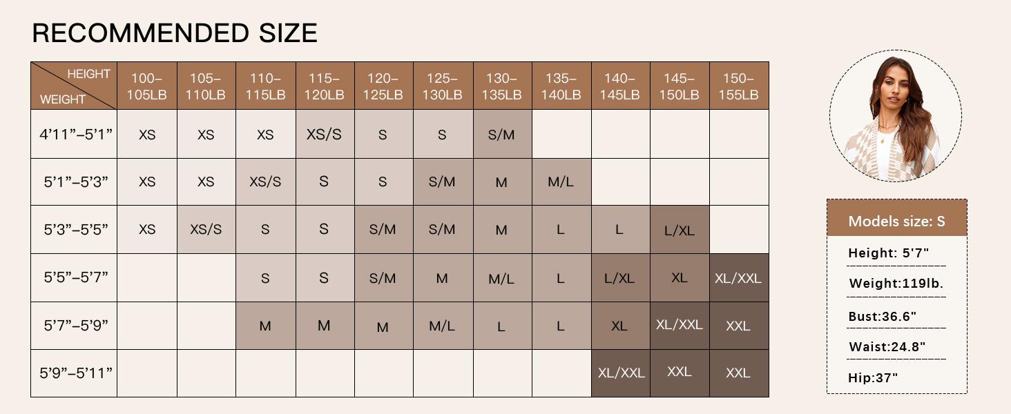 Saodimallsu Womens Checkered Sweater Color Block Plaid Cardigans Oversized Long Sleeve Knit Open Front Coats Saodimallsu Womens Checkered Sweater Color Block Plaid Cardigans Oversized Long Sleeve Knit Open Front Coats