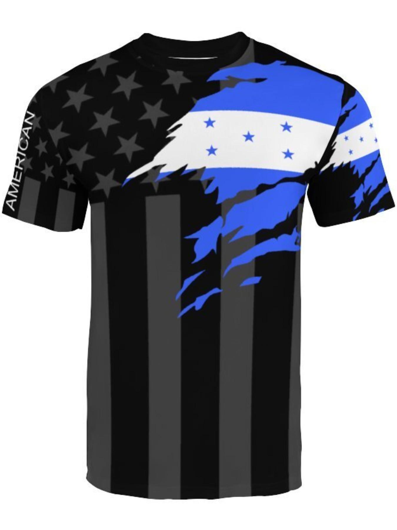 Unisex geometric pattern soccer jersey, elastic fabric sportswear, casual all-season wear, outdoor sports and games World Cup soccer jersey