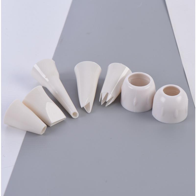 1set Buttercream Piping Gun Cake Decorating Tips DIY Manual Dessert Injector Baking Tools for Cookies Cakes Cream Puffs Multiple Nozzles