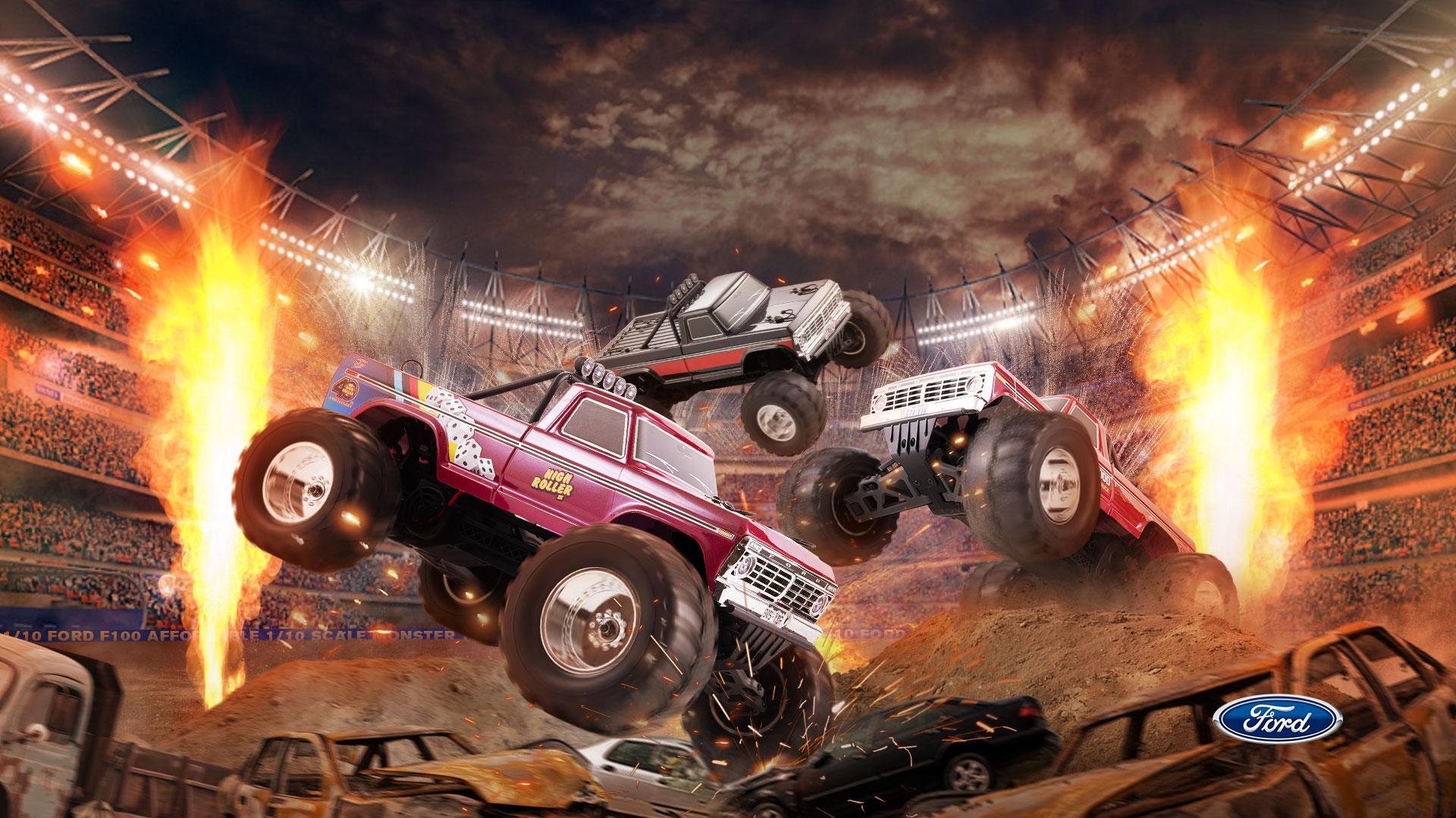 FMS 1:10 Ford F100 Monster Truck RTR gifts