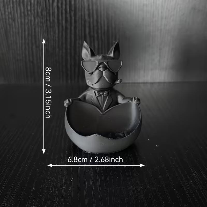 3D Printed Sunglasses Stand, Large Capacity Desktop Organizer Bowl, Key Coin Earring Ring Holder, Non-Slip Stable Base, Home Office Decor, Gift Idea