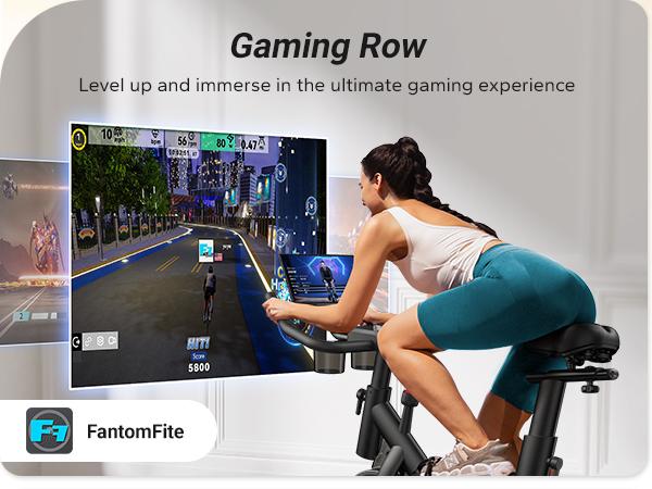 MERACH Exercise Bike for Home Stationary Bikewith New RPM Game Mode Enhanced ElectronicLED Monitor Silent Belt Drive and ComfortableSeat Cushion for Cardio Workout