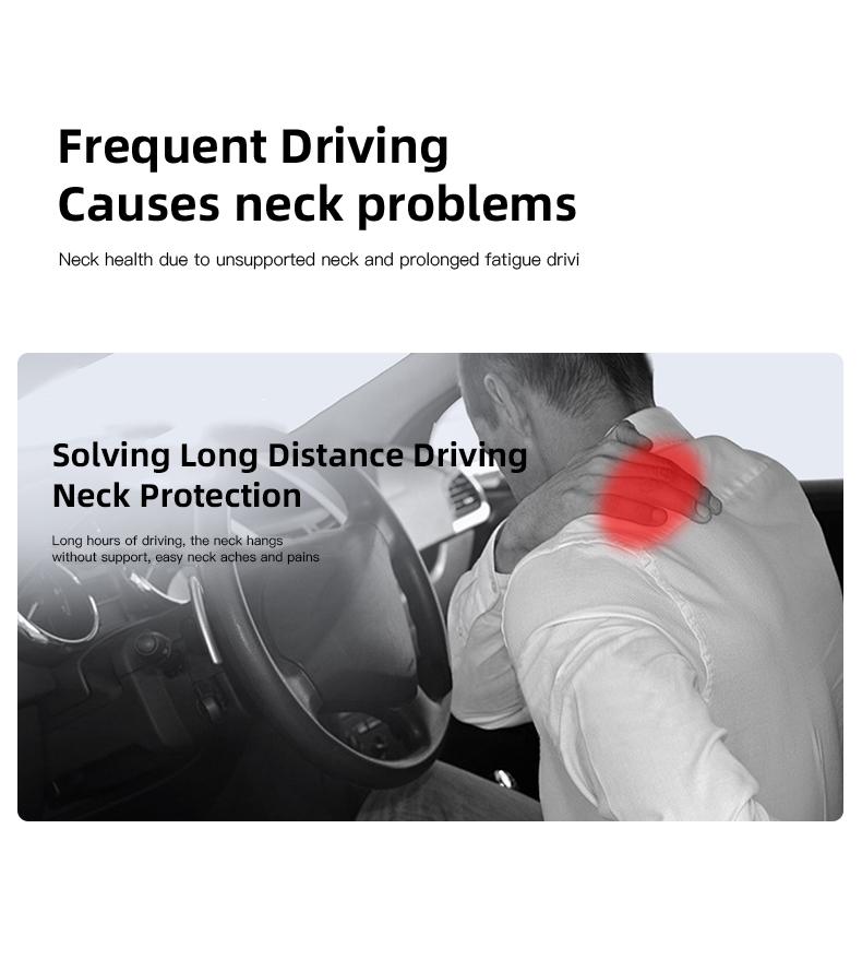 Car Headrest Neck Support Seat Lumbar Cushion Neck Pillow For Maserati Quattroporte GranTurismo MC20 Levante Ghibli Grecale President GranCabrio Coupe Spyder