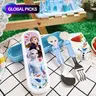 1 Set of 3 Pcs Disney Frozen Elsa Anna 3D Spoons and Forks Set, Food-Grade Tableware with Non-Slip Handles for Outdoor Picnics, Cartoon Design for Kids' Birthday Parties, Party Tableware Set, Dinner Set, Dinner Utensil Set, Cutlery Set #GLOBAL PICKS