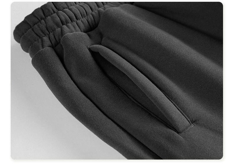 EVELLYHOOTD 600GSM Straight-Leg & Cuffed Baggy Fleece Sweatpants – Unisex Retro Streetwear for Spring Fall Winter | Soft & Cozy Fit【2025 New Drop】