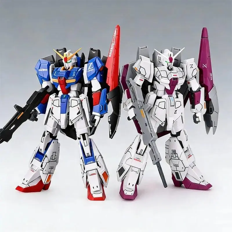 JMS ZETA HG 1/144 MSZ-006 Action Figures Assembly Model Kit Boys' Puzzle Toys Desktop Decoration Doll Collectible Surprise Gifts