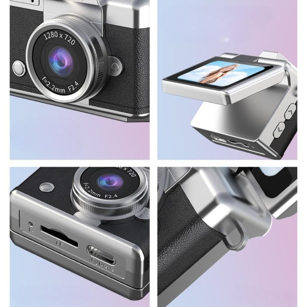 CCD Flip Screen Keychain Video Camera! Full Set with 32GB Storage, Reader & Adapter. Capture HD Moments Anytime. Cute, Portable, Ideal Christmas Surprise!