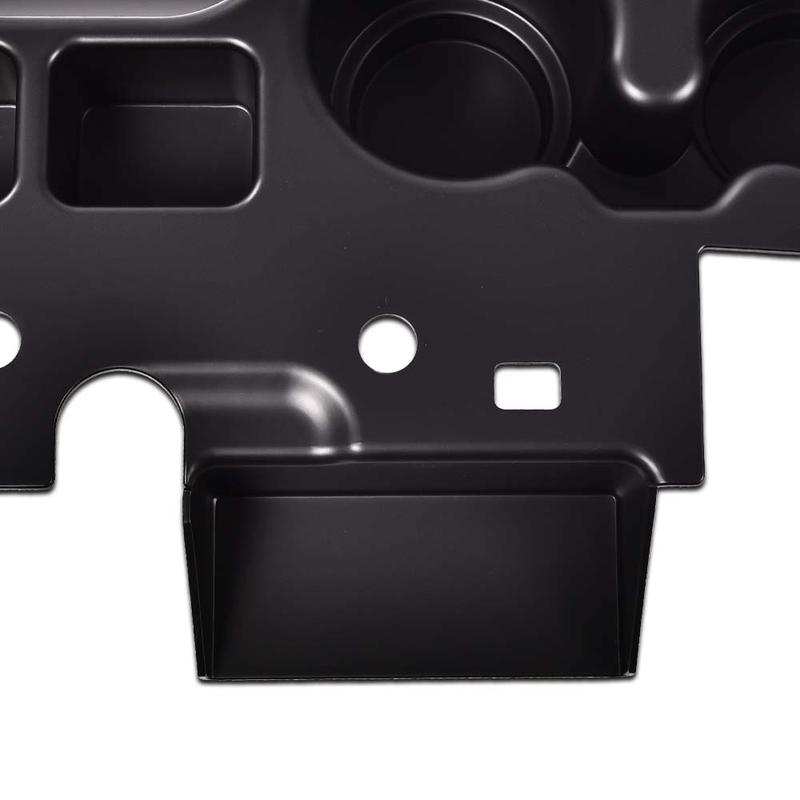 CROSSDESIGN Fit For 1999-2001 Ford F-250 F-350 F-450 Super Duty Center Console Cup Holder