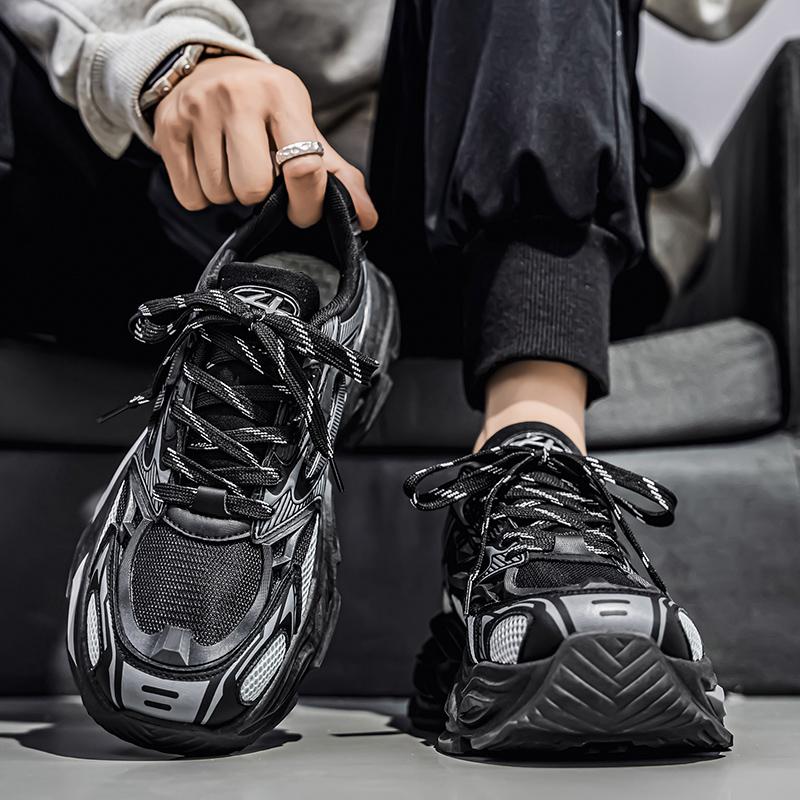 Breathable Comfortable Men's Shoes, Fashion Versatile Slimming Effect, Trendy and Stylish Footwear for Everyday Wear