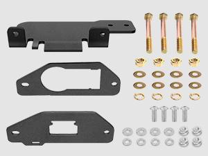 Nilight 2 Inch Rear Trailer Hitch Receiver Kit for 2021 2022 2023 2024 Ford Bronco 2 Door 4 Door (Exclude Bronco Sport) Rear Bumper Tow Hook Black Hitch Cover Kit Truck Accessory dealsforyoudays