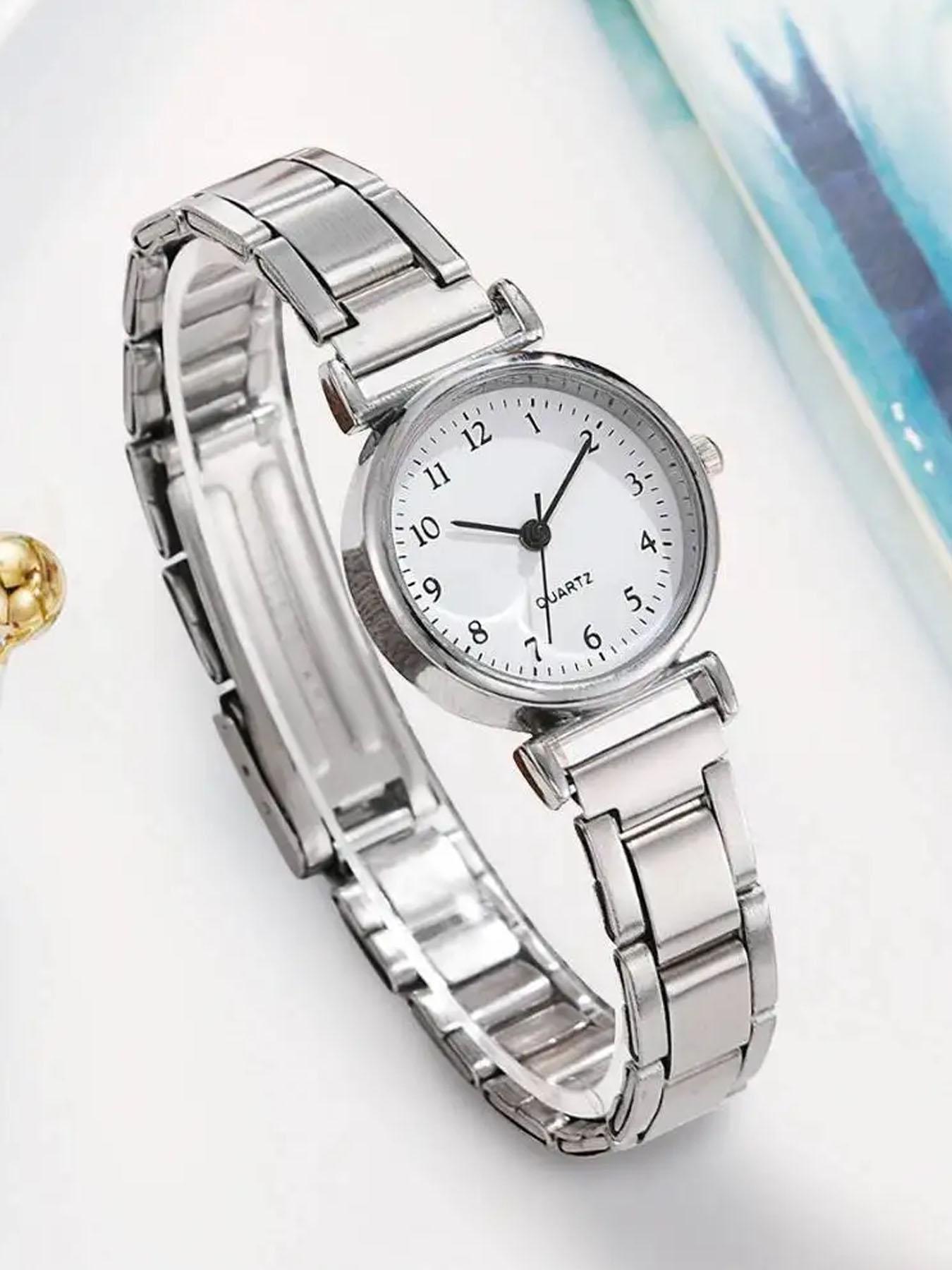 1-piece Women's Fashionable, Elegant, Personality, Light Luxury Ladies Watch, Retro, Versatile Quartz Watch