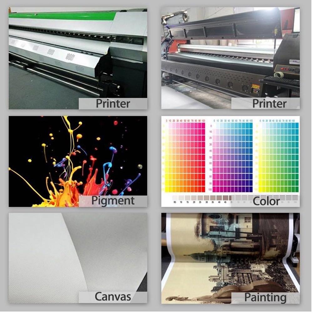 3pcs Frameless Muslim Jerusalem Mecca Medina Mosque Wall Art Print Canvas Poster, Living Room Decoration, Watercolor Painting