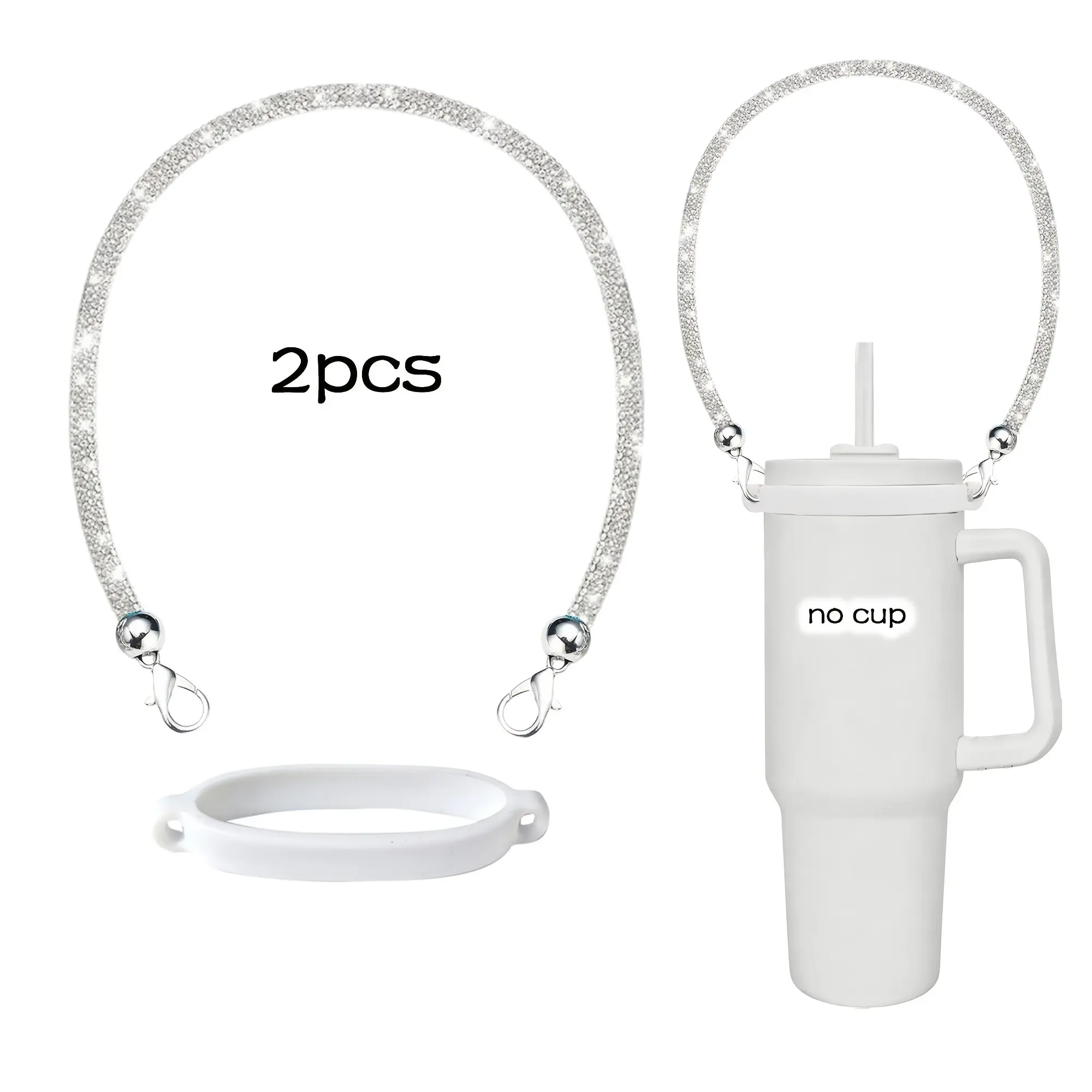 2-Pack Water Bottle Holder Bag, Fits 20-40oz Sports Bottles, Ideal for Fitness, Camping, Gym, Outdoor Activities, Hydration Gear