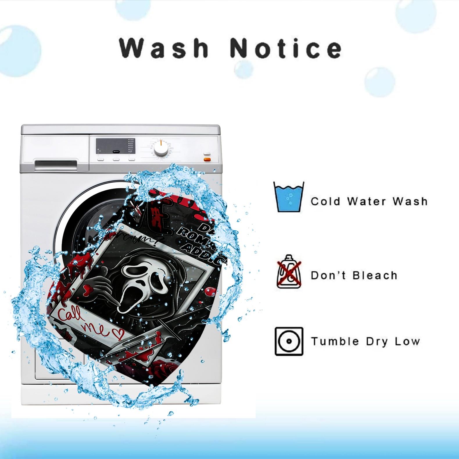 2/3 Piece Scream Ghostface Comforter Set, 1 Comforter + 1/2 Pillowcases, Dark Romance Horror Movie Bedding, Spooky Bedroom Decor for Halloween, Graduation & Adult Ceremony, Perfect Gift for Movie Fans & Book Lovers