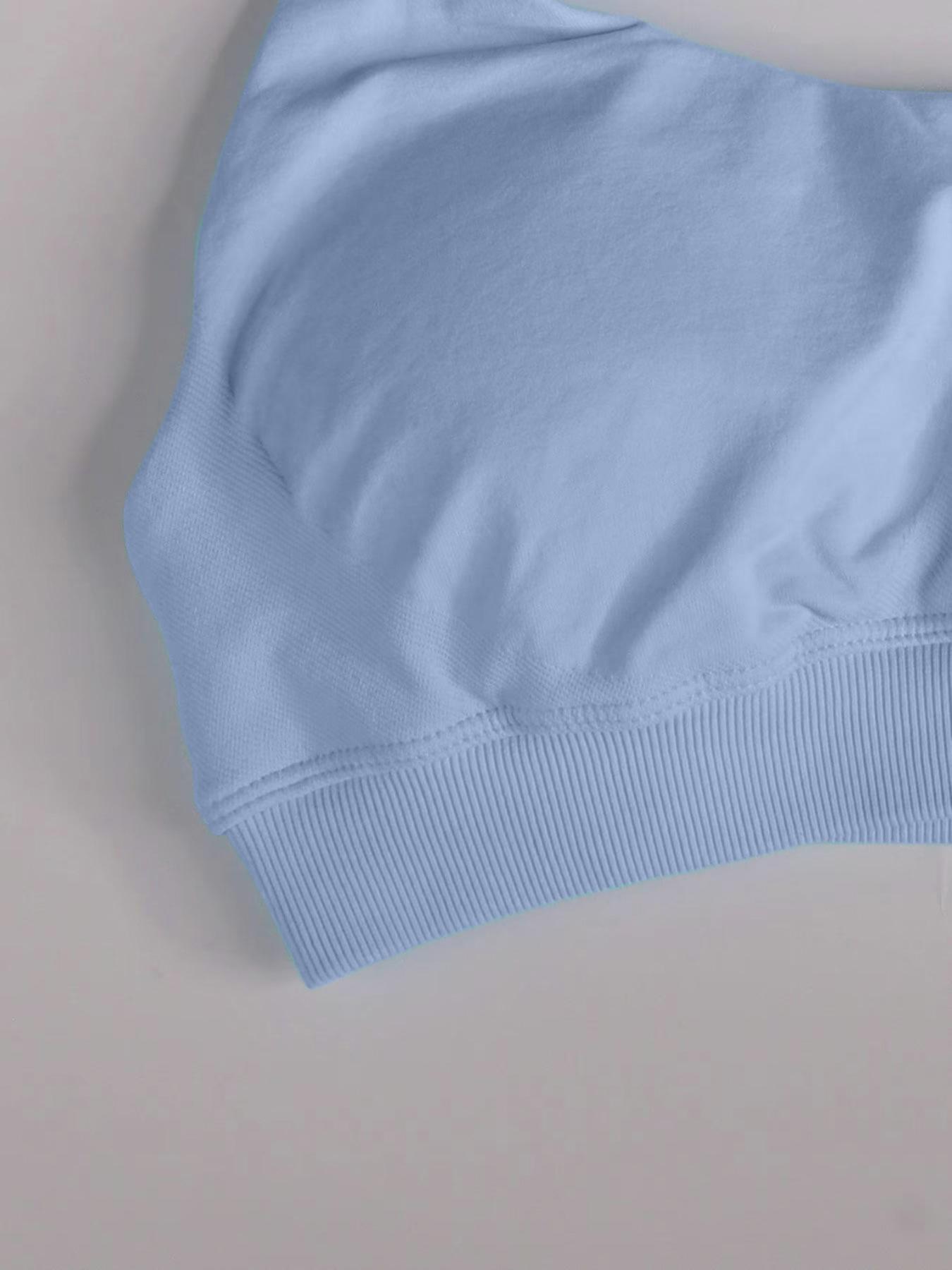 Women's Soft Seamless Sports Bra, Slim-Fitting Letter Pattern Sportswear for Daily Wear, All-Season Clothing for Fitness, Yoga and Running