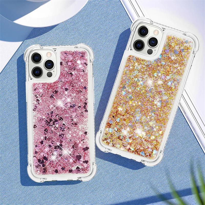 Colorful Love Case on For Motorola Moto G Power Stylus GPlay 5G 2024 2023 Cover Fashion Anti-fall Soft Half-wrapped Cases
