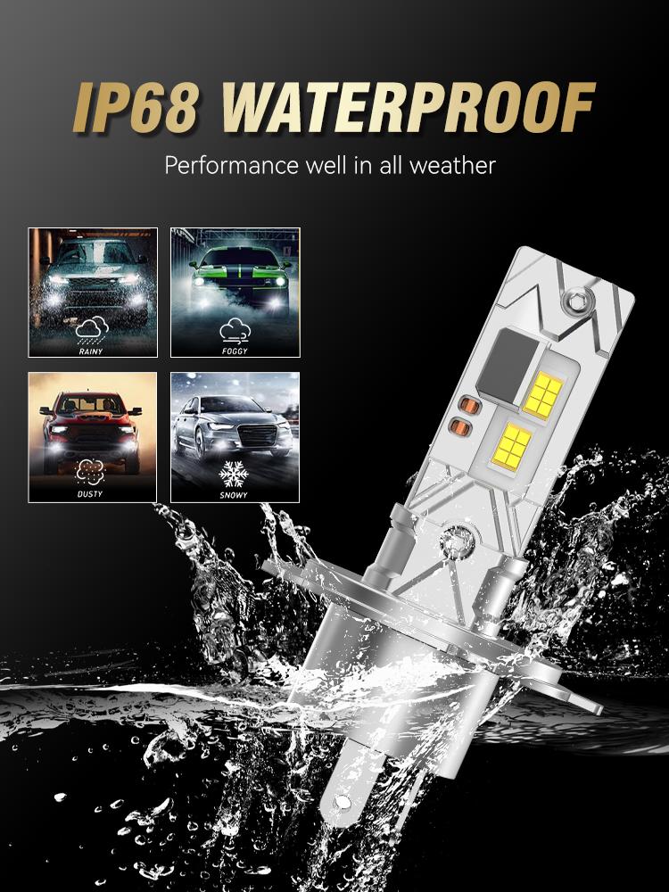 2pcs H1 H7 LED Headlight Bulbs H4 H11 HB3 HB4 9005 9006 H9 H8 Mini 50000LM 6000K CSP Car Headlamps 120W Automobile LED Lamp 12V