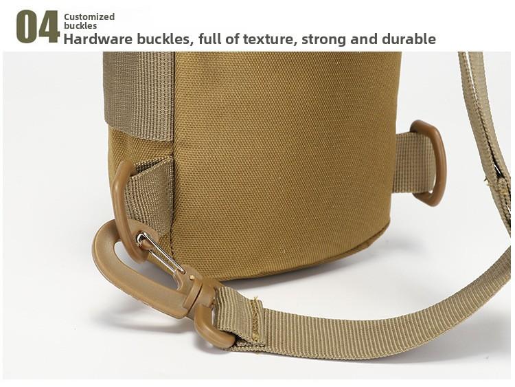 Outdoor Tactical Portable Breast Bag Multifunctional Kettle Bag Leisure Shoulder Crossbody Bag Mountaineering Cycling Travel Mobile Phone Bag