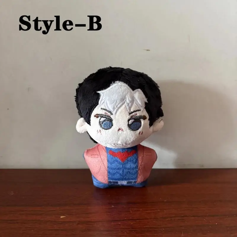 10cm Anime Game Character Phosphophyllite Plush Toy Cartoon Keys Chain Pendant Decor Super Cute Green Hair Keychain Plushie Doll