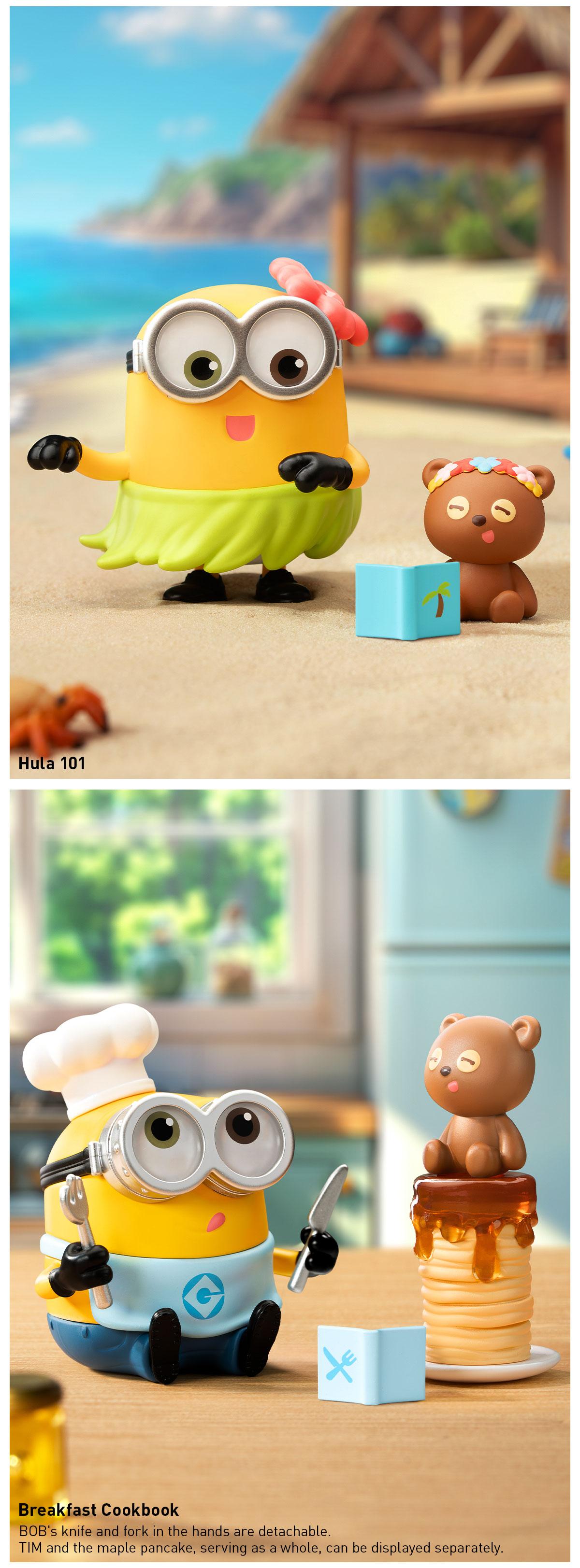 Minions Bedtime Stories by Bob and Tim Series Figures