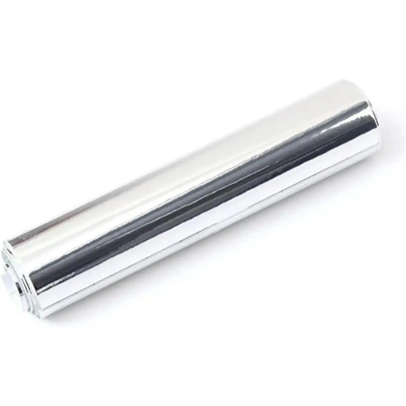 Self Adhesive Reflective Chrome Silver Vinyl Wrap Film - 15×60 in Waterproof Peel-Stick Sheet, Mirror Effect Scratch Shield That Protects Original Surface, for Car Exterior, Motorcycle, Home Decor Backsplash, Art Crafts