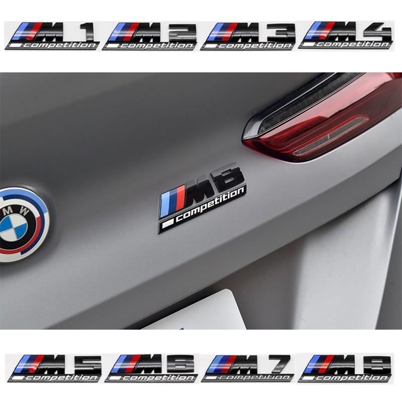 Shiny Racing Stripe Underline Logo Sticker for Bmw M Series, Exclusive Trunk Accessories, Fits M1/m2/m3/m4/m5/m6/m7/m8 Thunder Edition