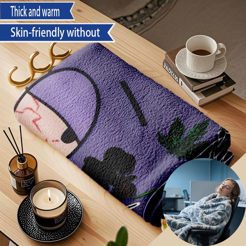 South Park Towelie Flannel Blanket, Soft Blankets, Soft Warm Cozy Throw for Sofa Bedroom Travel Camping Office Nap, Gift Idea