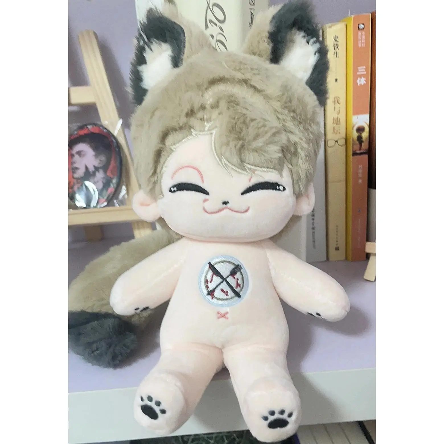 20cm Hannibal Will Graham Hannibal Lecter Cosplay Plushie Toys Dress Up Skeleton Body Stuffed Anime Plush Dolls Gifts
