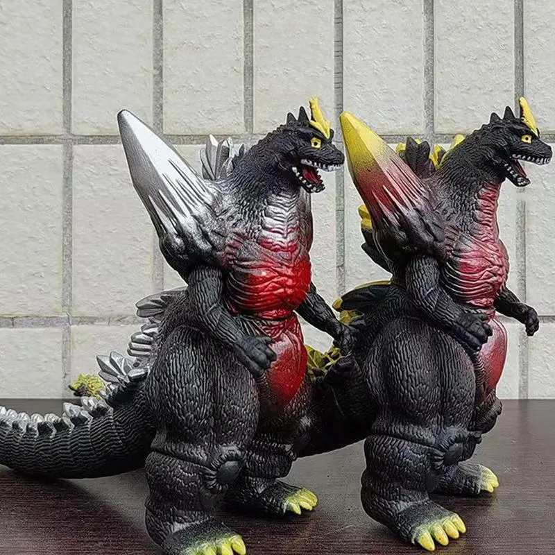 2 Colors Godzilla VS Spacegodzilla Decisive Battle Monsters King Space Godzilla Fukuoka 15cm Model Action Figure Model Toys Gift