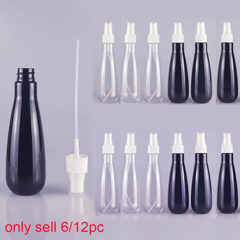 6/12pcs 100ML Bowling Ball Shape Plastic Spray Bottle, Creative Perfume Bottle, Travel Portable Dispenser, Moisturizing Sunscreen Bottle, Fine Mist Sprayer