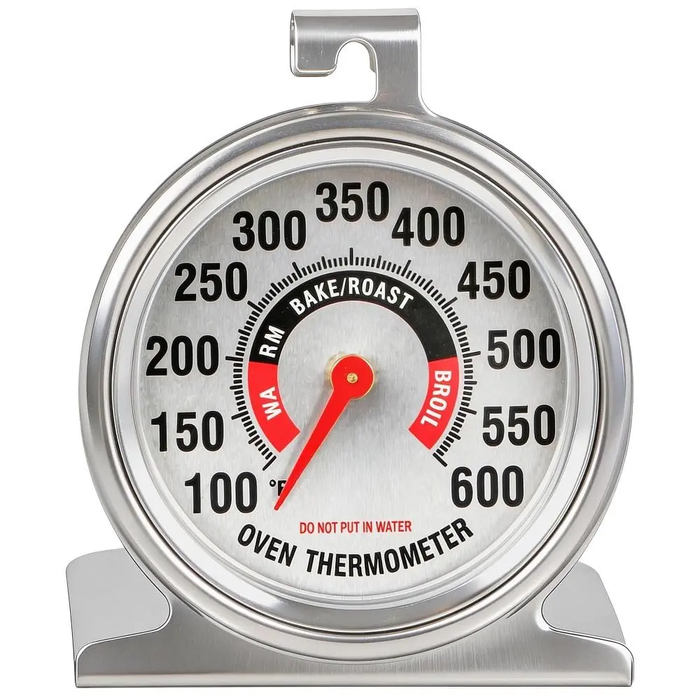 Large Dial Oven Thermometer for Gas & Electric Oven,Grill Cooking Safety Leave-in- NSF accurately Easy-to-Read Clearly Large Number Shows temperatures for Meat,Grilling or Cake Cooking Oven