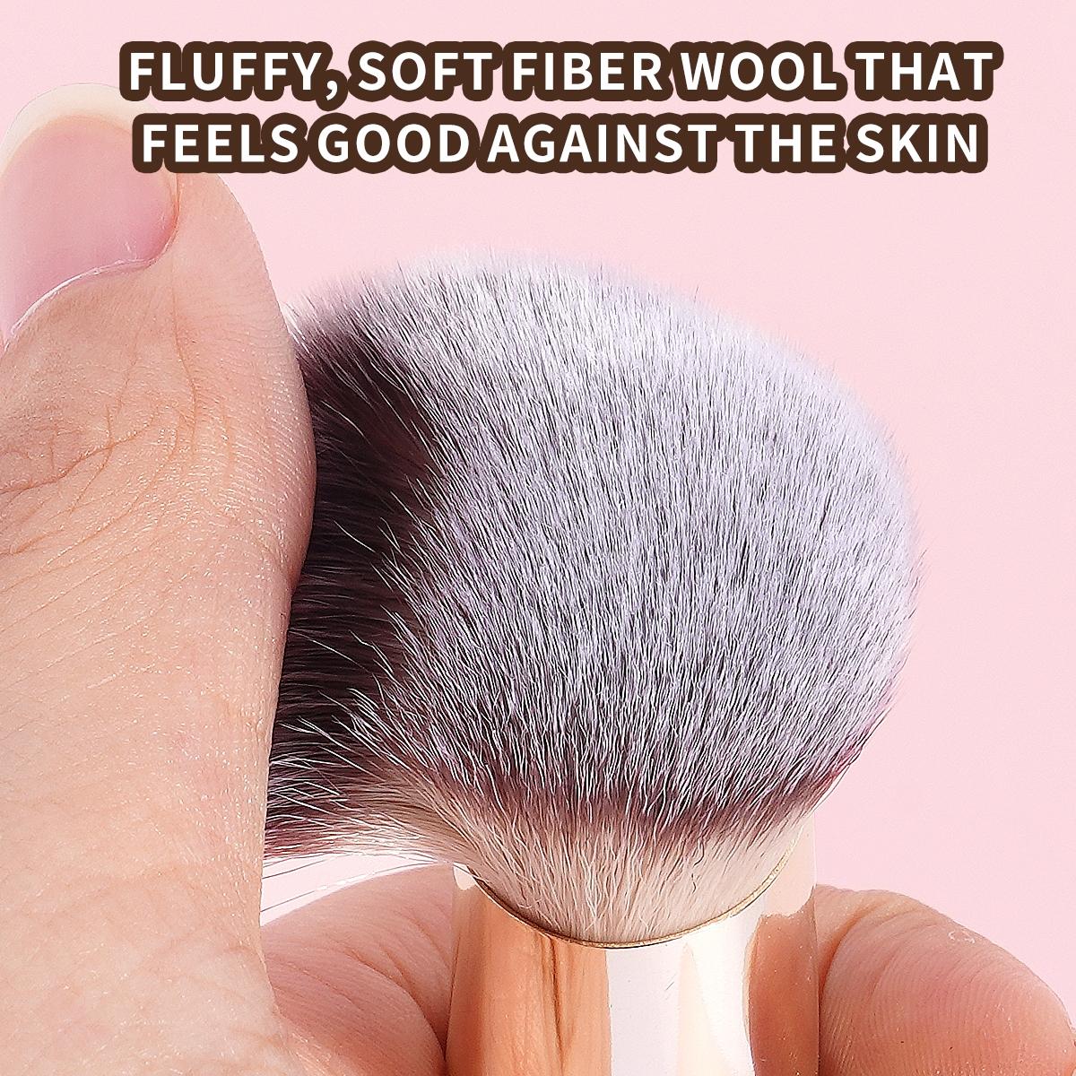 Professional Beauty Face Makeup Brush Set, 2 Counts/set Contoured Foundation Brush, Concealer Brush & Makeup Blending Brush, Multifunctional Makeup Tools, Travel Makeup Brush Set, Cosmetics, Summer Makeup