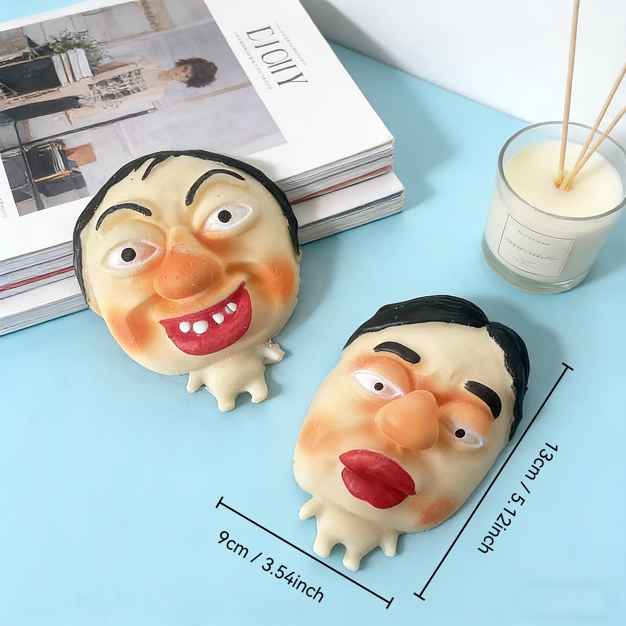 Creative Squishy Doll Toy, Funny Squishy Puppet Gift, Perfect for Office, Home, Party, Birthday, Prank Play, Da-Fp-H1 Model