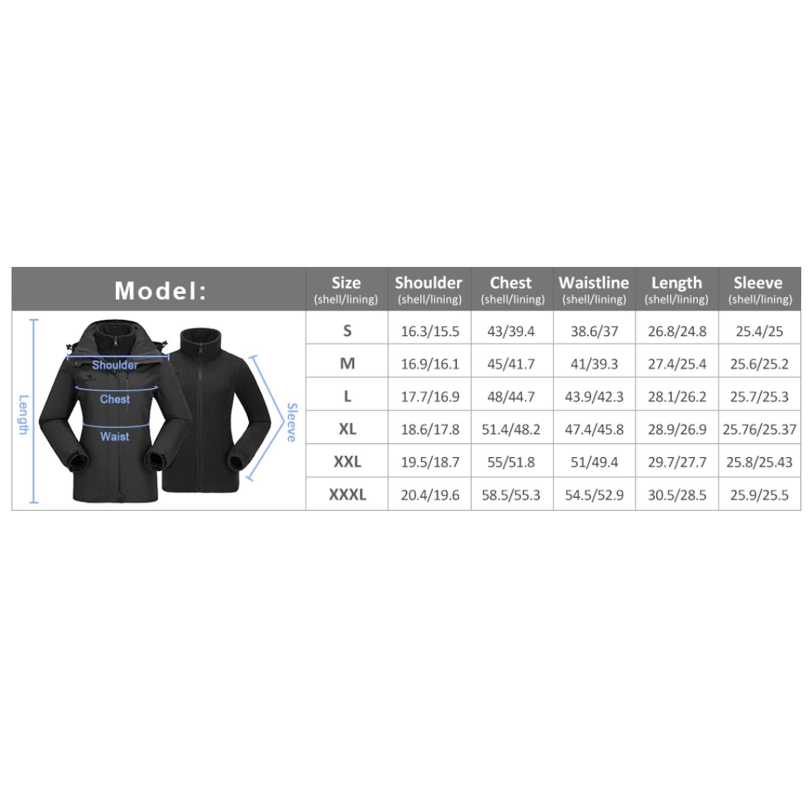 CAMEL Women's 3-in-1 Waterproof Ski Jacket | 10000mm waterproof and windproof | Detachable fleece liner | 8 pocket design | Essential for skiing, hiking and camping #SpringStatements