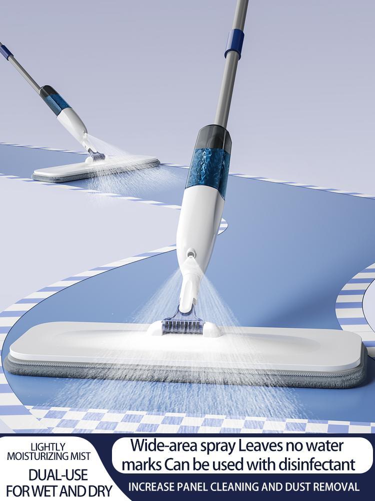 Microfiber Spray Mop for Floor Cleaning ,Wet Dry Mop for Wood Laminate Tile Cleaning,Lightweight Floor Mop with Spray Function