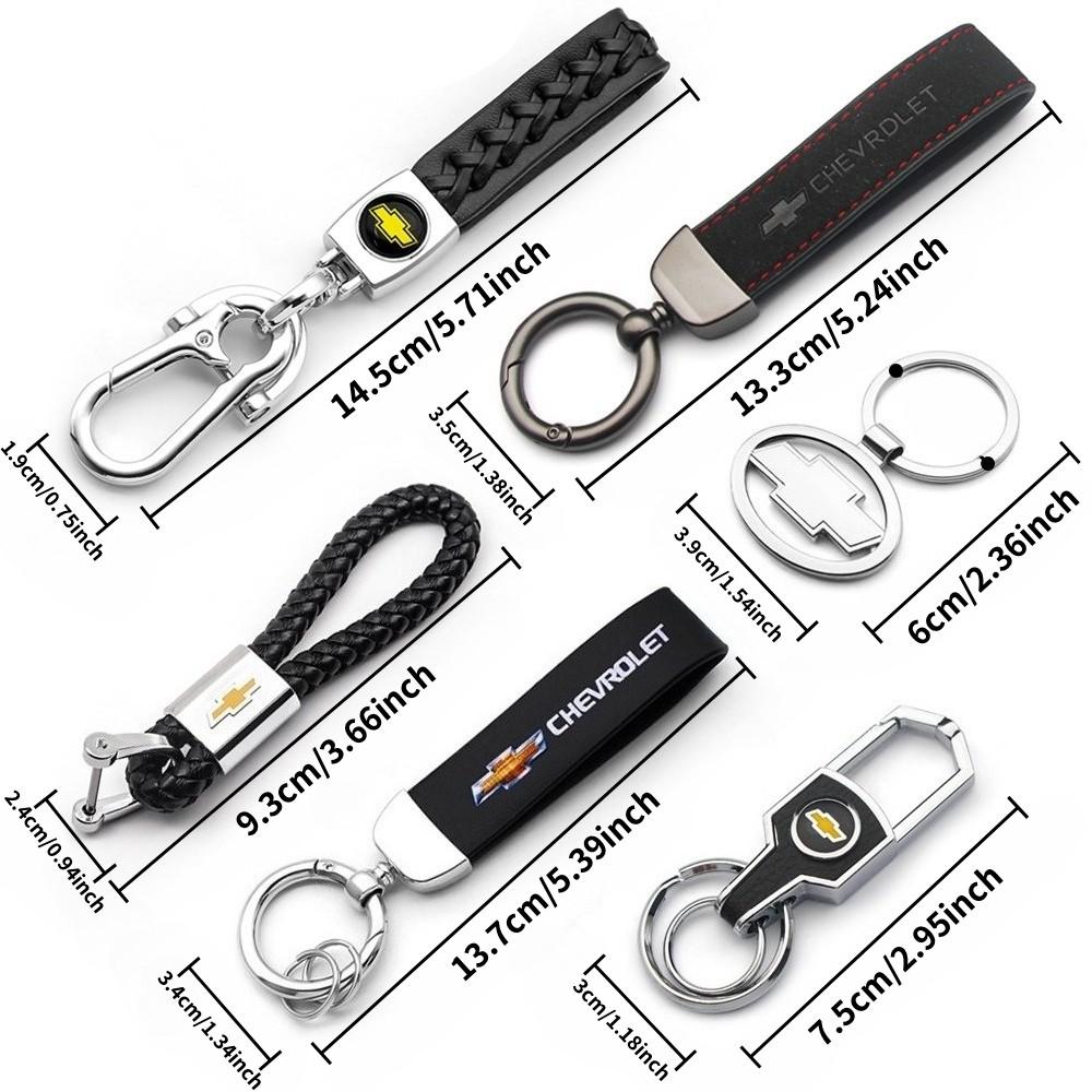 Chevrolet Keychain/lanyard for All Models, Sporty Customization, Fits Cruze, Malibu Xl, Tahoe, Trailblazer, Sail, Trax Rs, Volt