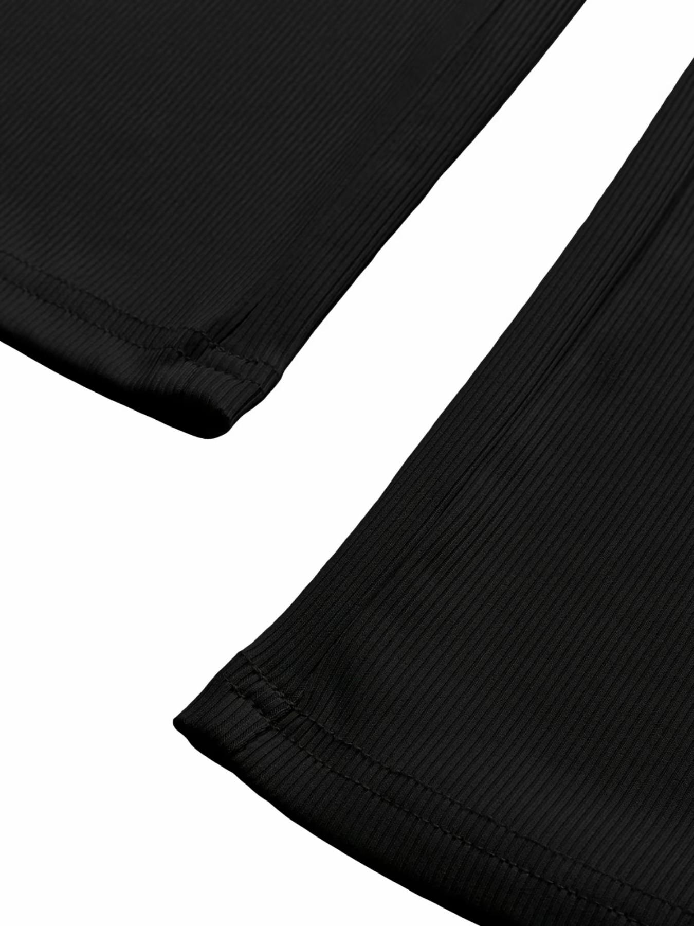 Women's Plain Ruched Deep V Neck Wide Leg Jumpsuit, Sleeveless Ribbed Jumpsuit for Daily Wear, Ladies Clothes for All Seasons, Casual Basic Jumpsuit, Casual Jumpsuits