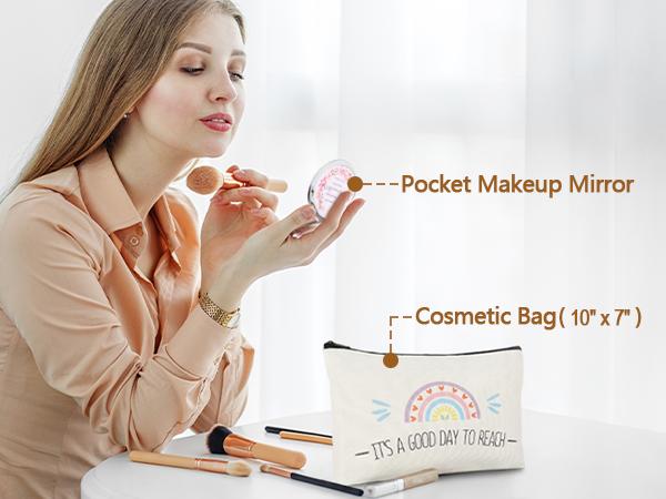 Thinking of You Get Well Soon Gift Basket, Stocking Stuffers for Women Unique Self Care Package Spa Gift Set, Retirement Gift Box for Woman, Christmas Gift Kit Idea for Mom Sister Her Best Friend