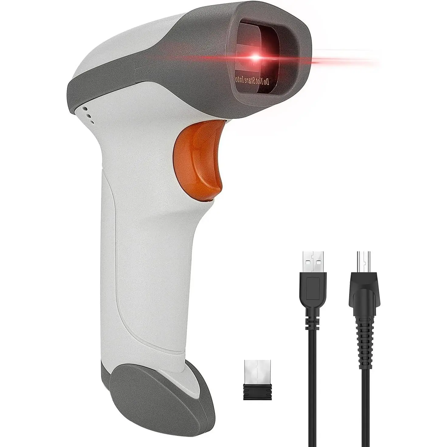 Bluetooth 2D Barcode Scanner, 3 in 1 Automatic Wireless QR Code Reader USB Image Scanner for Store, Warehouse POS, Computer, Tablet, iPad, iPhone, Android