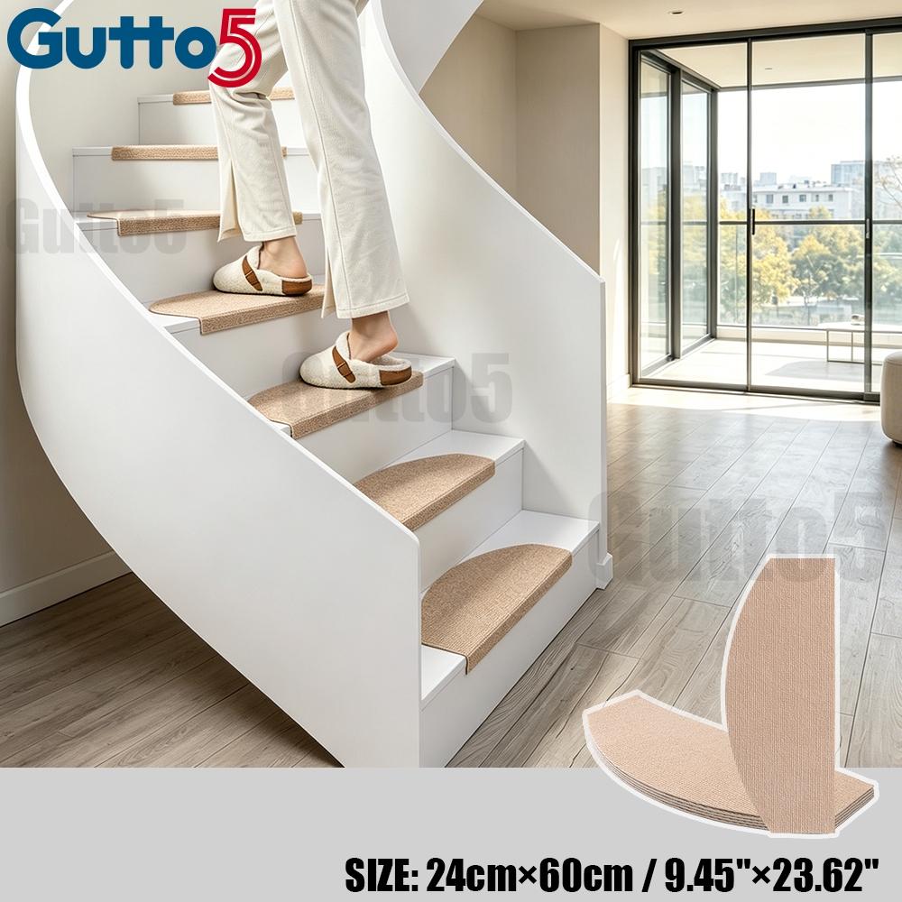 10pcs/15pcs Removable Self-Adhesive Stair Mats, Floor Mat, Indoor Carpet Rugs, Plain Color, Cuttable Reusable, DIY Home Decor, Anti-Slip
