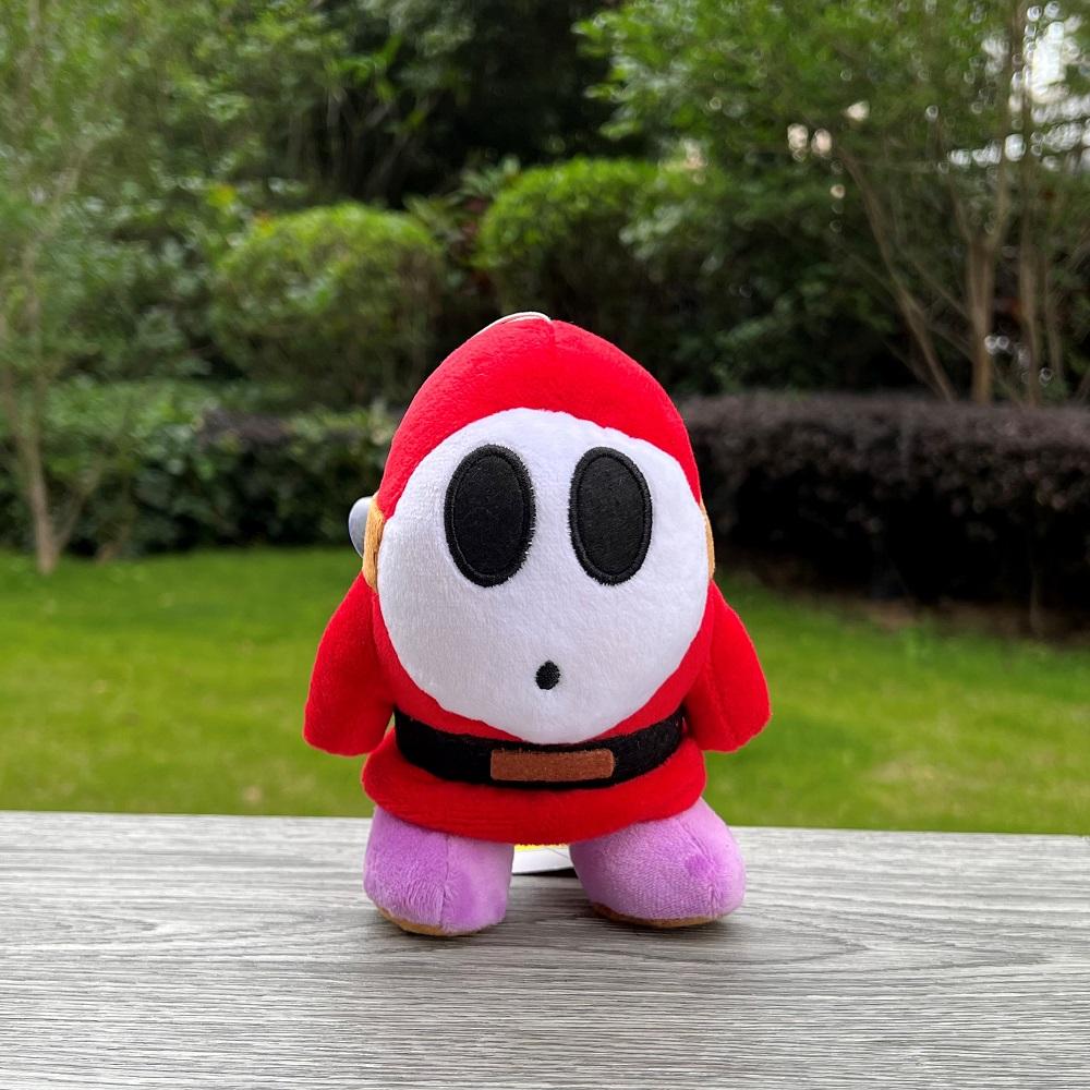 Cute Super Mario Bros Shy Guy Plush Colors Soft animal plush Stuffed Toys Doll Gift 6"