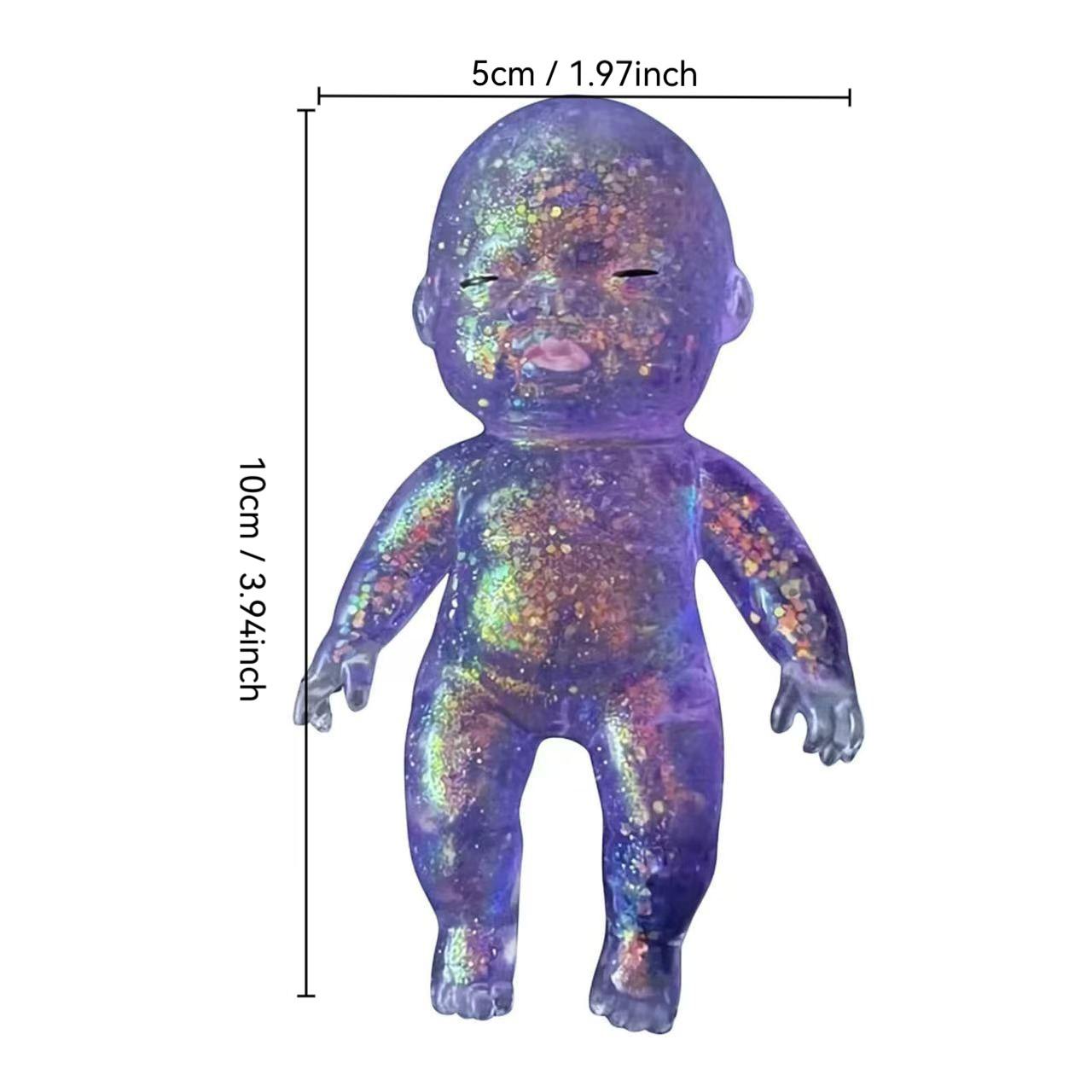 Slow Bounce Stress Relief Ball Toy, Soft Tpr Sensory Decompression Ball, Party Gift, Summer Sensory Relaxation Toy